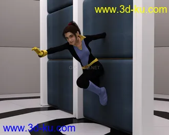 3D打印模型Kitty Pryde Evolution for G8F的图片