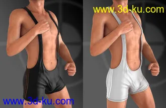 3D打印模型Mec4D Wrestler Suit for Genesis 2 Male(s)的图片