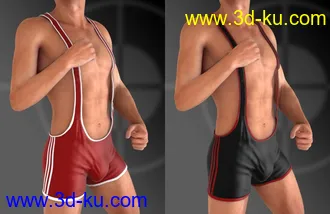 3D打印模型Mec4D Wrestler Suit for Genesis 2 Male(s)的图片