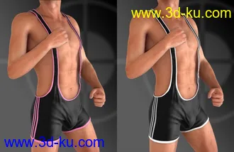 3D打印模型Mec4D Wrestler Suit for Genesis 2 Male(s)的图片