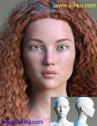 Natural Women and Morphs Addons for Genesis 8 Female模型的图片15