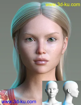 3D打印模型Natural Women and Morphs Addons for Genesis 8 Female的图片