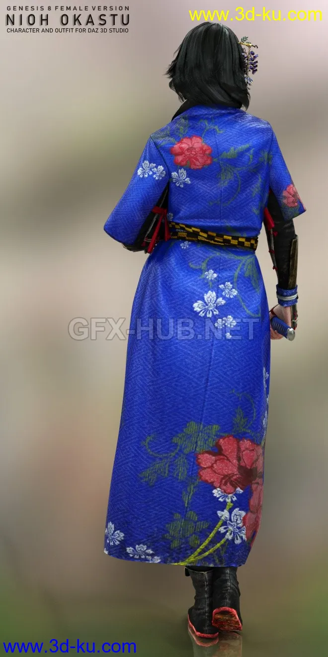 Nioh Okatsu For G8F模型的图片1