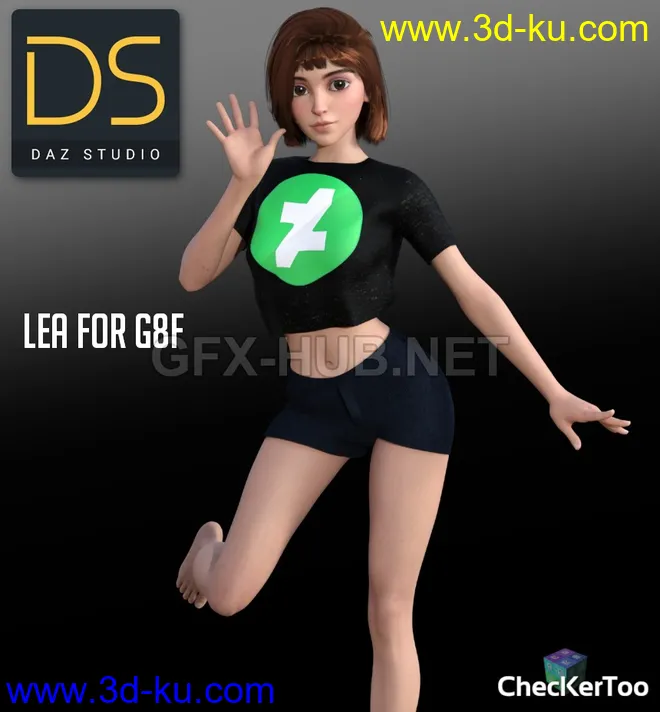 OC- Lea For G8F模型的图片1