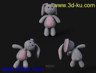 3D打印模型Pufflet The Bunny的图片