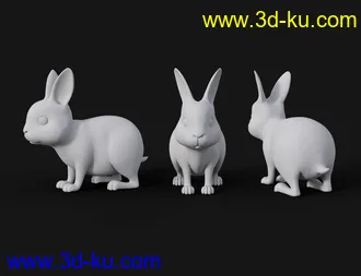 3D打印模型Pufflet The Bunny的图片