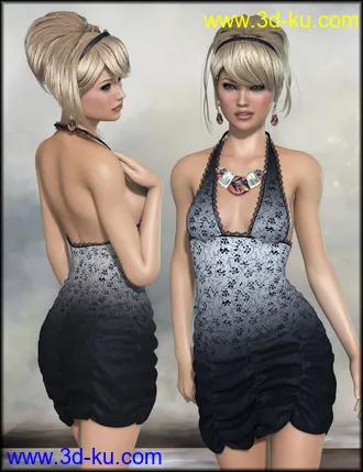 3D打印模型Sexy Girl Dress Textures的图片