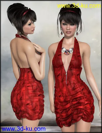 3D打印模型Sexy Girl Dress Textures的图片