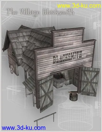 3D打印模型The Village Blacksmith的图片