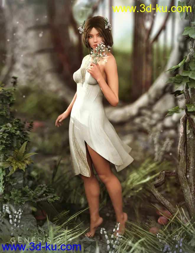 Woodland Dancer Outfit Textures模型的图片2