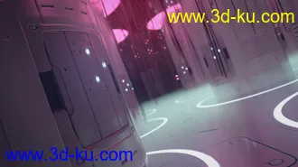 3D打印模型Cyberpunk Hall的图片