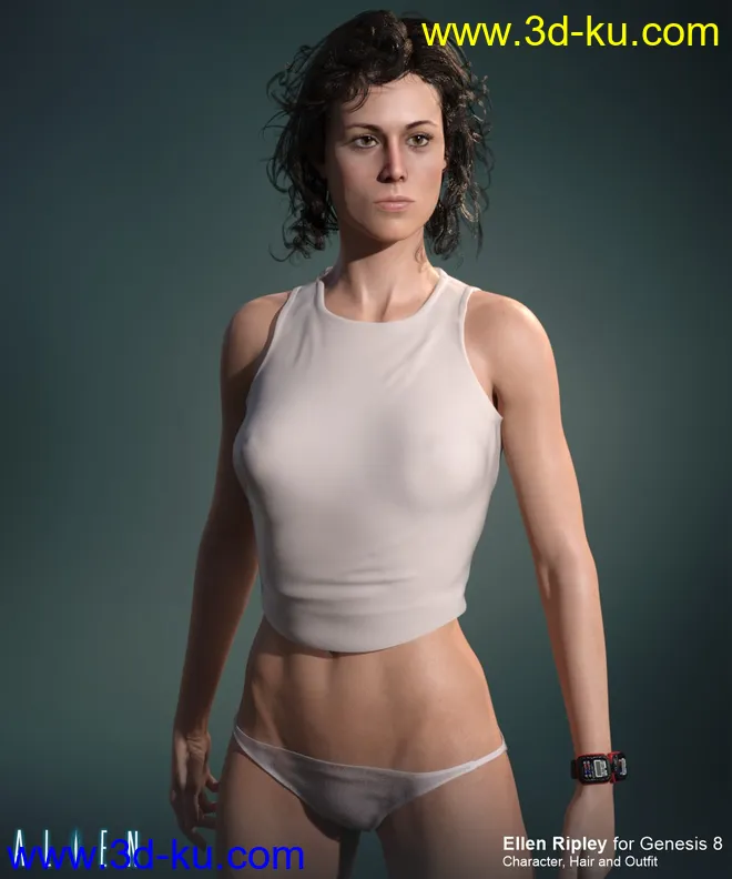 Ellen Ripley From Alien For G8F模型的图片1