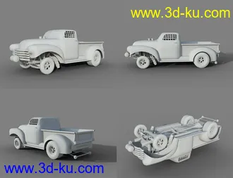 3D打印模型Gasser Muscle Car的图片