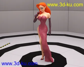 3D打印模型Jessica Rabbit for G8F and G8.1F的图片