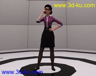 3D打印模型Miss Pauling for G8F and G8.1F的图片