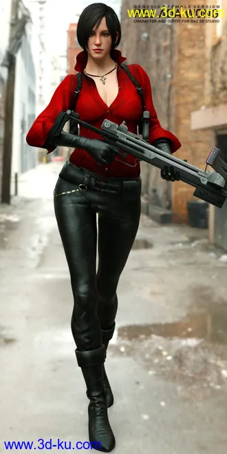 3D打印模型RE6 Ada Wong For G8F的图片