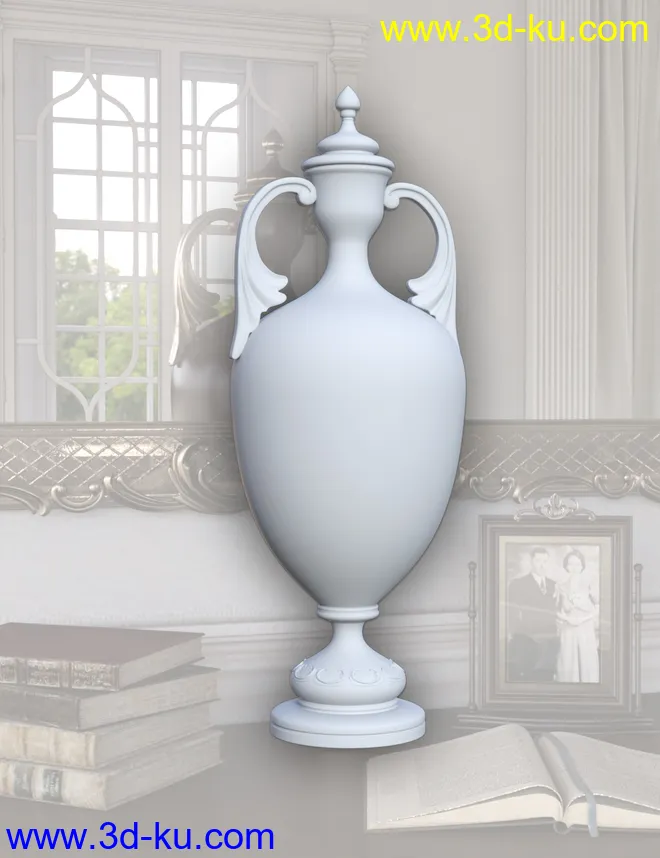 Rococo Vases Iray模型的图片5