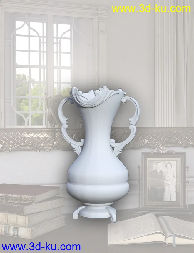 Rococo Vases Iray模型的图片7