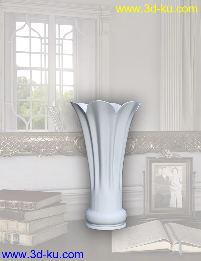 Rococo Vases Iray模型的图片9