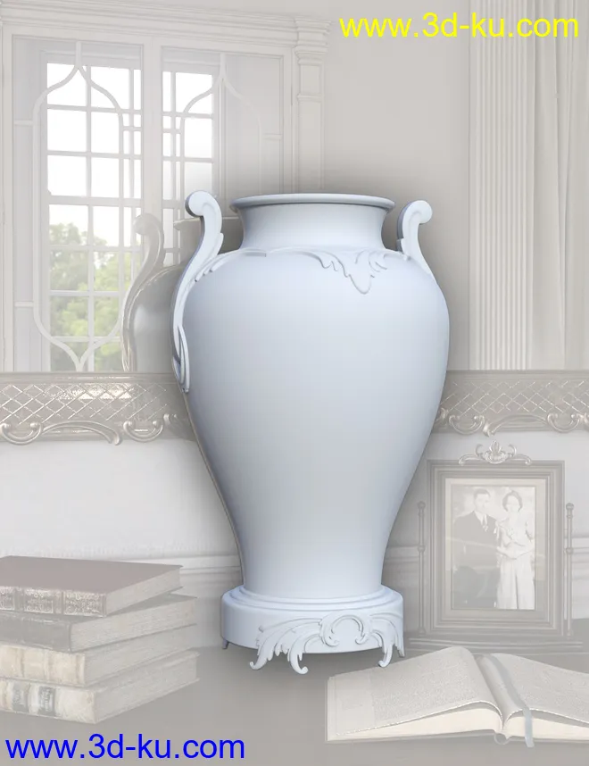Rococo Vases Iray模型的图片11