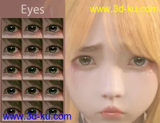 3D打印模型Shiina Character and Expressions for Genesis 8.1 Female的图片