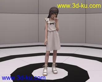 3D打印模型Tifa Lockhart Child for G8F and G8.1F的图片