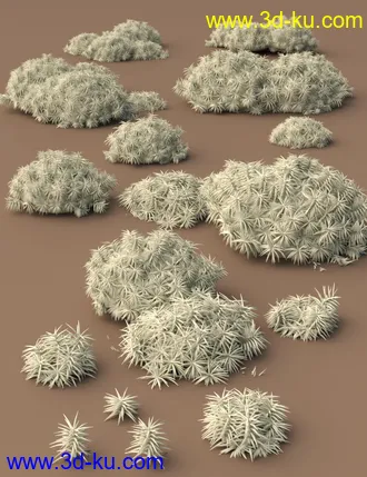 3D打印模型Tiny Plants vol 2 - Moss的图片