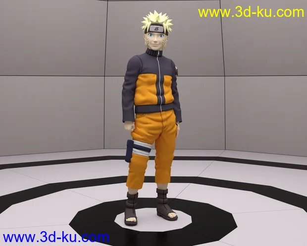 Uzumaki Naruto Shippuden for G8M and G8.1M模型的图片1