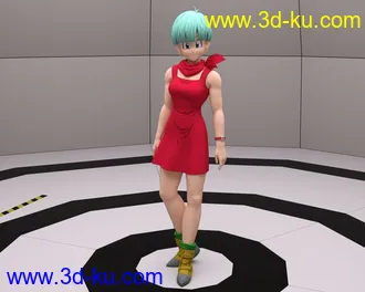 3D打印模型Bulma Xenoverse for G8F and G8.1F的图片