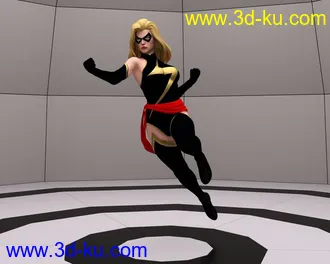 3D打印模型Carol Denvers for G8F and G8.1F的图片