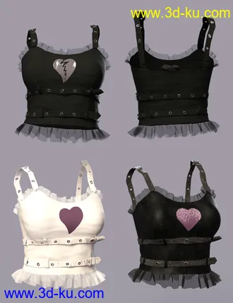 3D打印模型dForce GF Womens Wear Series One Bundle for Genesis 8 and 8.1 Females的图片