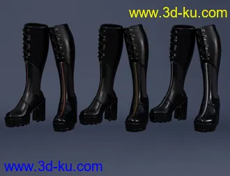 3D打印模型dForce Gothic Style Outfit V2 for Genesis 8 and 8.1 Females Bundle的图片