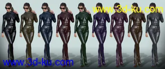 3D打印模型Gothic Style Outfit V4 for Genesis 8 and 8.1 Females Bundle的图片