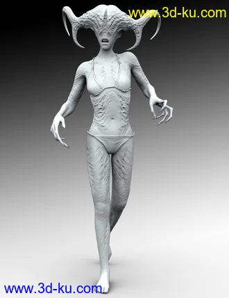 3D打印模型GP Nightmare Queen for Genesis 8 and 8.1 Females的图片