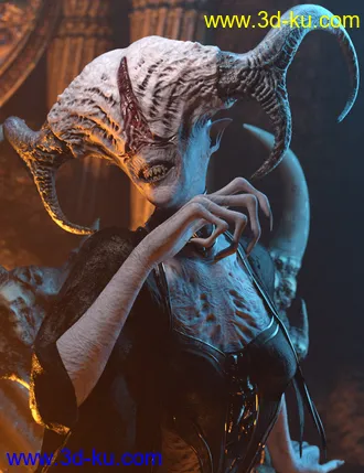 3D打印模型GP Nightmare Queen for Genesis 8 and 8.1 Females的图片