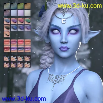 3D打印模型Gwyneira HD for Genesis 8 and 8.1 Female的图片