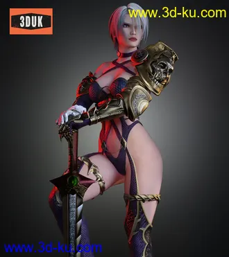 3D打印模型Ivy Valentine For G8F的图片