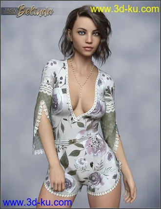 3D打印模型JASA Belinda for Genesis 8 and 8.1 Female的图片