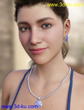 3D打印模型JW Jewelry for Genesis 8.1 Female的图片