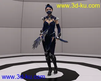 3D打印模型Kitana for G8F的图片