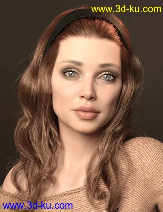 3D打印模型Lan for Genesis 8.1 Female的图片