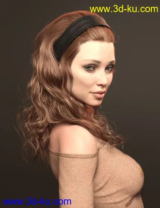 3D打印模型Lan for Genesis 8.1 Female的图片