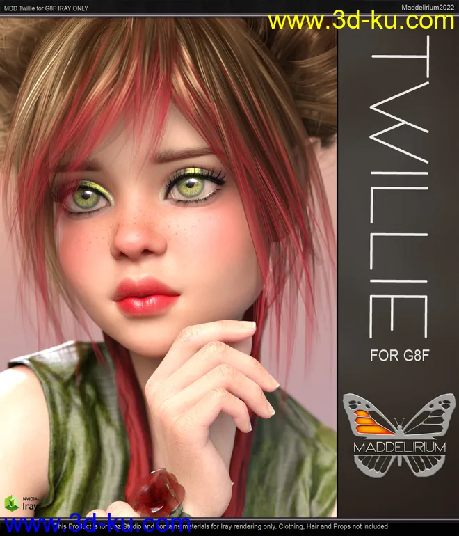 MDD Twillie for G8F (IRAY Only)模型的图片1