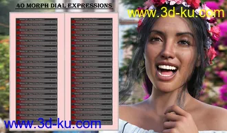 3D打印模型Mexican Girl Expressions for Genesis 8.1 Female and Rosa Maria 8.1的图片