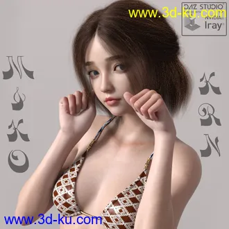 3D打印模型Miko Kurama For Genesis 8.1 Female的图片