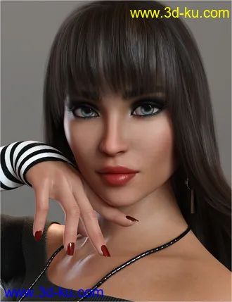 3D打印模型Prudie for Genesis 8.1Female的图片