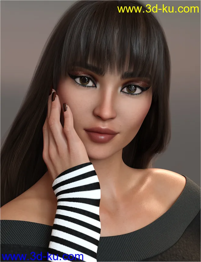 Prudie for Genesis 8.1Female模型的图片8