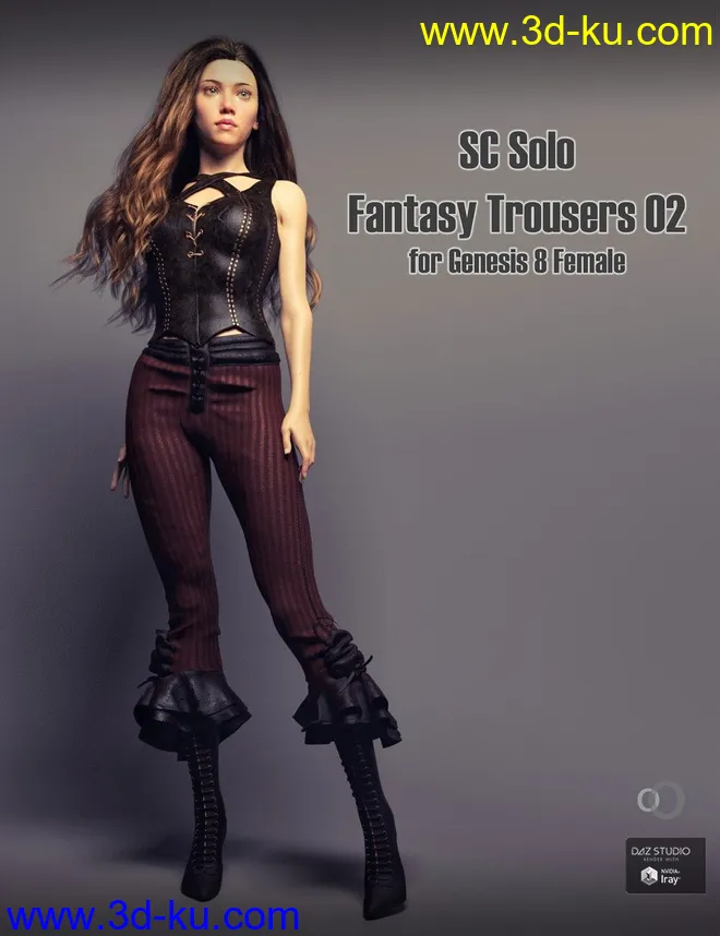 SC Solo Fantasy Trousers 02模型的图片1