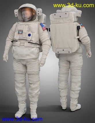 3D打印模型Space Explorer Suit for Genesis 8 and 8.1 Females的图片