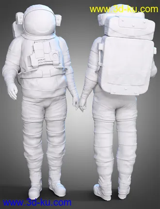 3D打印模型Space Explorer Suit for Genesis 8 and 8.1 Females的图片